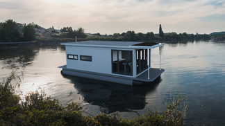 Barkmet Hausboot ECO 10 (Houseboat Herstellung) BILD 1
